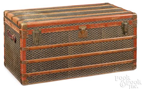 Sold at Auction: E. Goyard Aîné Paris steamer trunk